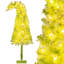 Arbre de Noël pliable de 6 pi avec plateau pliable, 290 branches, 120 lumières DEL-1447334029