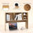 Tabletop Bookcase, Wooden Tabletop Bookcase With 4 Compartments And Open Back Compartment-996716365