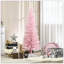 Arbre de Noël artificiel au crayon - arbre de Noël mince avec 294 pointes de branches réalistes, support en plastique-356378219