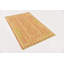 Tapis en laine rouge/beige 3 pi 2 po x 5 pi "one-of-kind" à la main noué la new age Elland