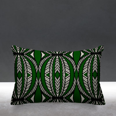 Tribal Outdoor Rectangular Pillow Cover & Insert