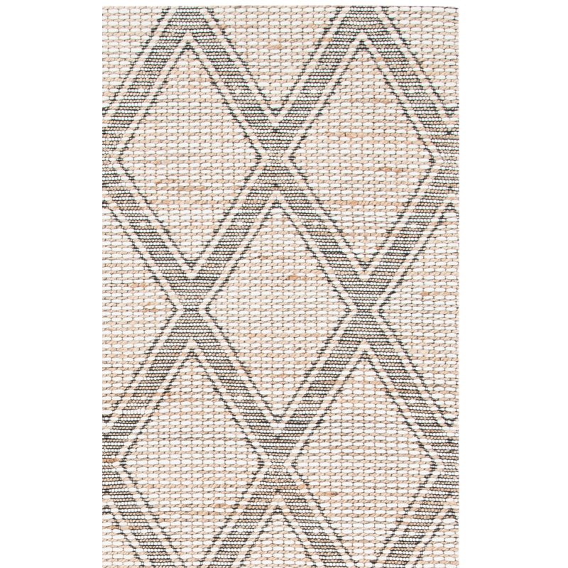 Bucknor Hand Loomed Performance Geometric Rug, Rectangle 4' x 6'