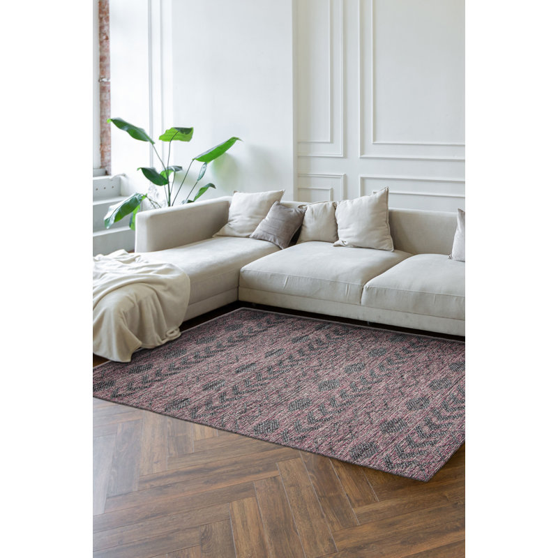 Tapis gris Iagulli 6 pi 0 po x 9 pi 4 po