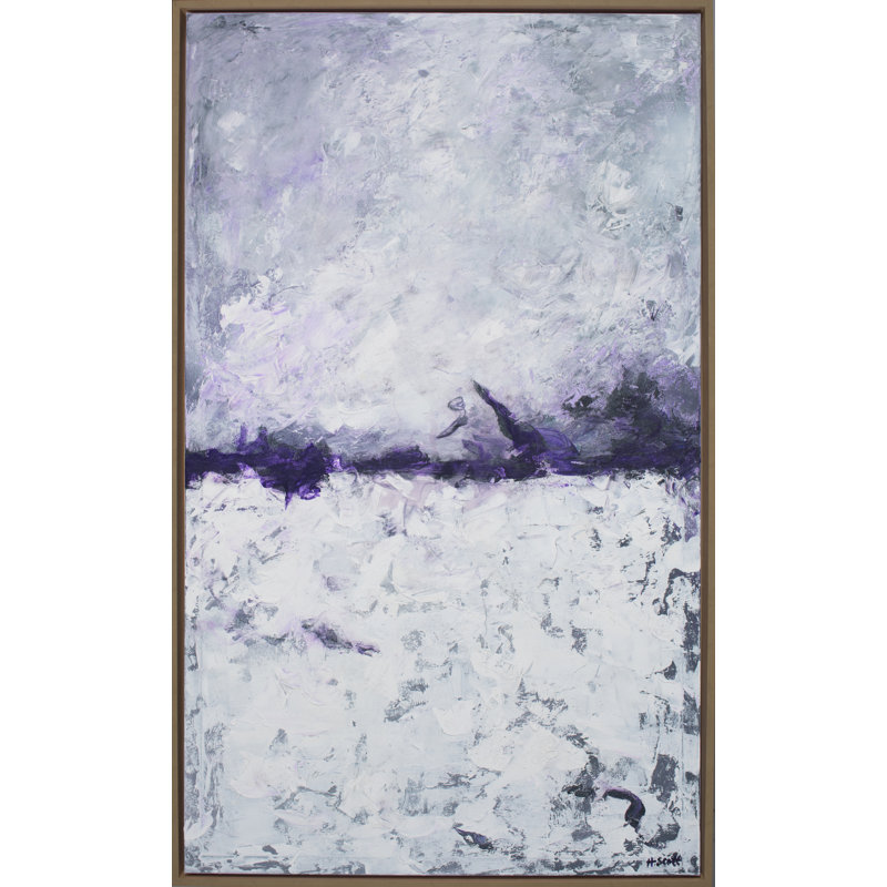 "Moon Walk" par H. Scott - reproduction d'art sur toile encadrée