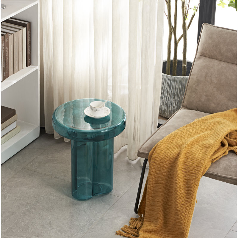 Table de bout Kober, Turquoise