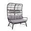 Fauteuil à œufs d'intérieur pour 2 personnes avec repose-pieds-1461124762-1461124761
