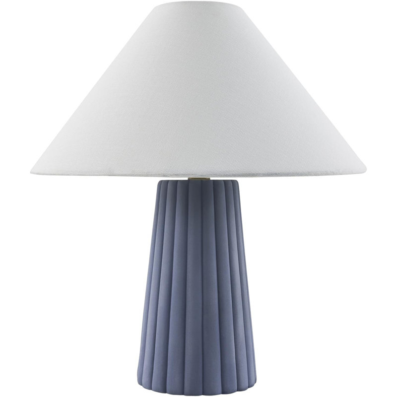 Burkhalter Table Lamp, Blue