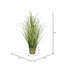 Artificial Potted Native Green Grass.-935786445