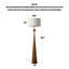 Grand luminaire d'appoint luxueux