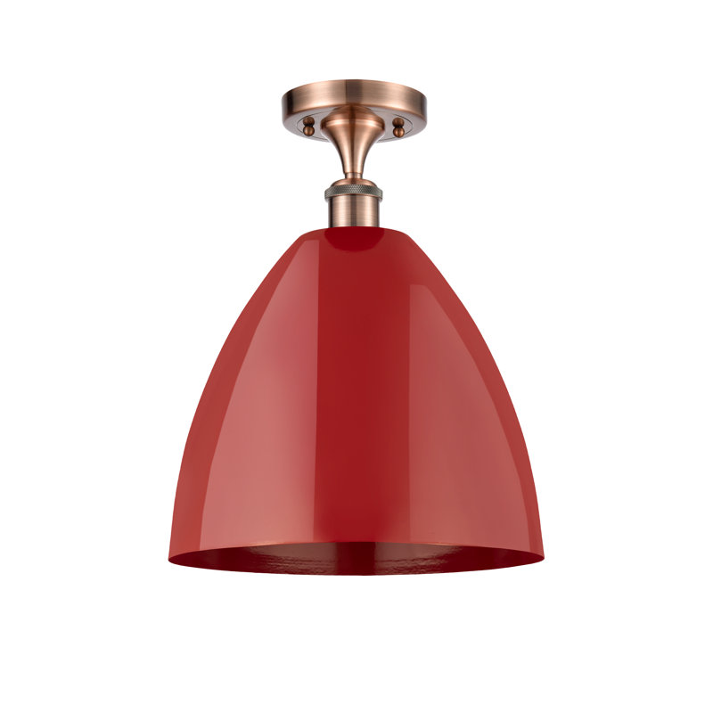 Semi encastrement, Rouge, Cuivre antique