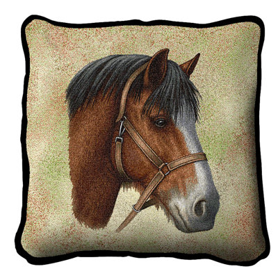 Coussin en coton Clydesdale