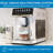 Kenmore Super Automatic Espresso Machine with Dual Cream System Milk Frother & Grinder