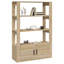 Kerian Sideboard 80x30x119,5 cm Engineered Wood-2061372409