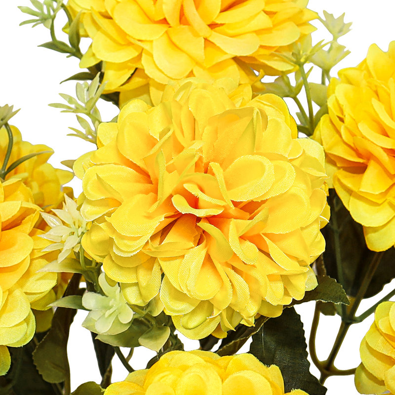 Bouquet de tiges de maman, Yellow