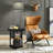 58'' Tray Table Floor Lamp with USB and Outlet