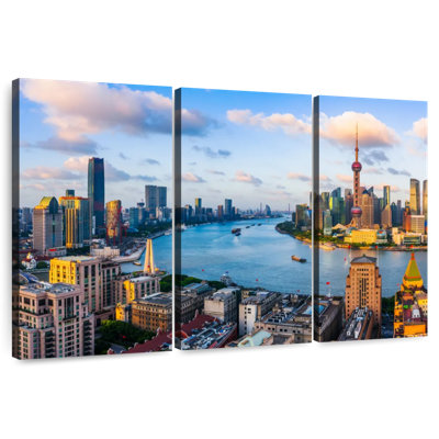 Tergel Shanghai Sunset Skyline