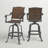 Harland High-Density Polyethylene (HDPE) Wicker Outdoor 30'' Bar Stool
