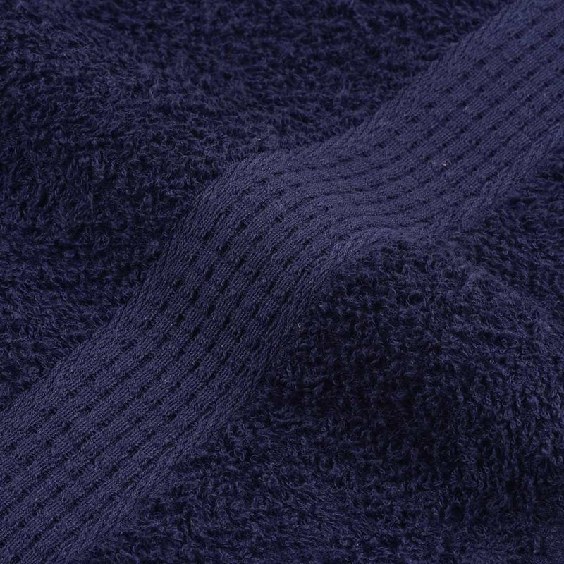 Towel Set 360 Gsm 100% Cotton, Navy Blue, 8 Piece Towel Set