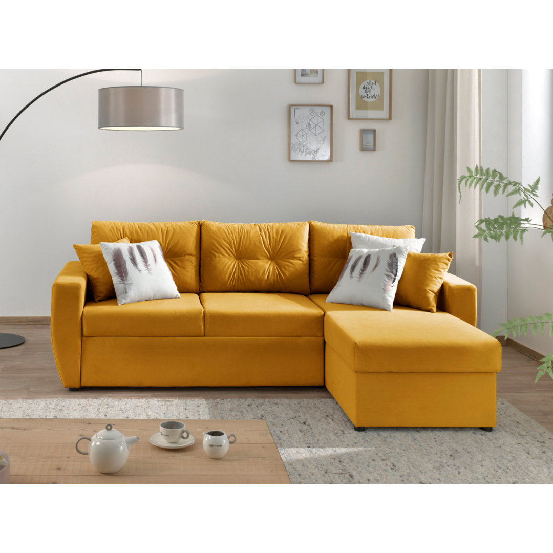 Ecksofa Mirabella mit Bettfunktion