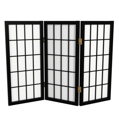 Alex 26.5"H Short Folding Screen by Mistana