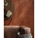 Guiness Solid Color Hand Loomed Wool Area Rug in Orange
