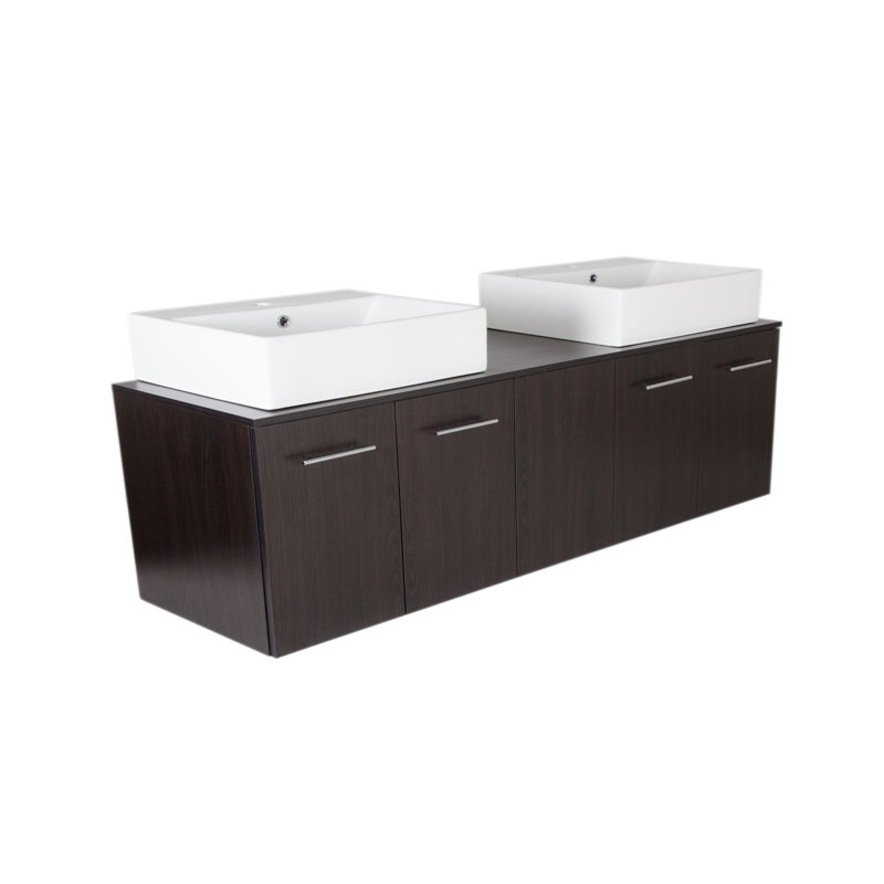 17 Stories Bilgen 150mm L x 460mm W Ceramic Rectangular Sink