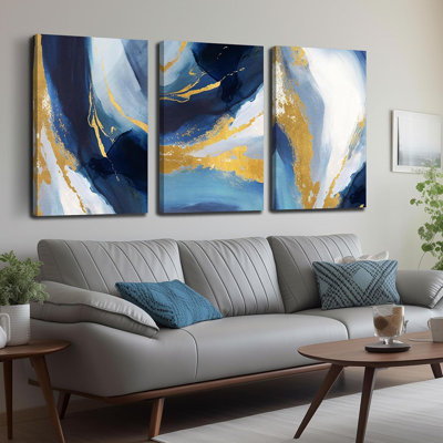 3 Piece Wrapped Canvas Print