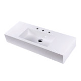 Luce 40'' L Bathroom Sink