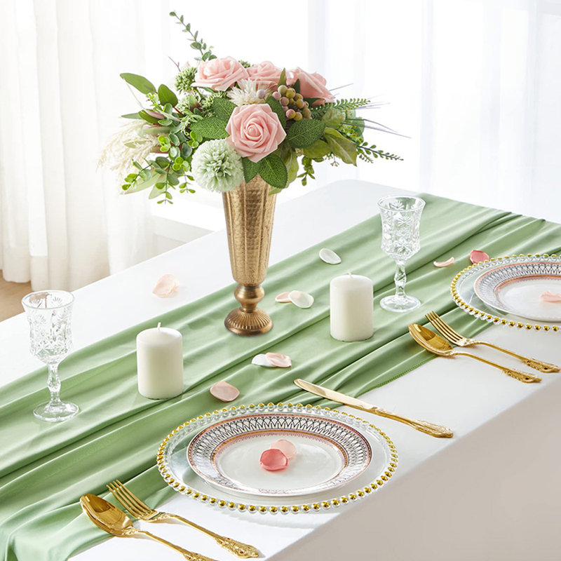 Metal Vase,  Champagne Flute Shape, Gold