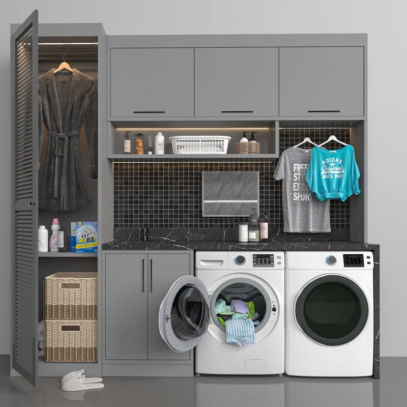 KoolMore 4.5 Cubic Feet High Efficiency Front Load Washer with Steam Wash