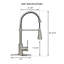 Robinet de cuisine rétractable Akicon-89070609