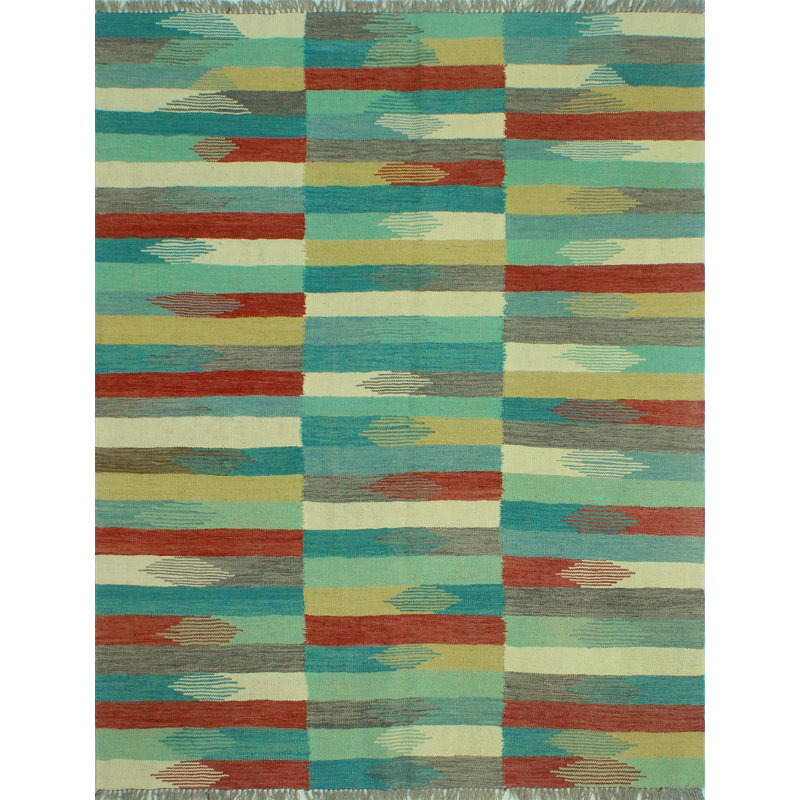 Tapis vert Winchester Kilim Jory