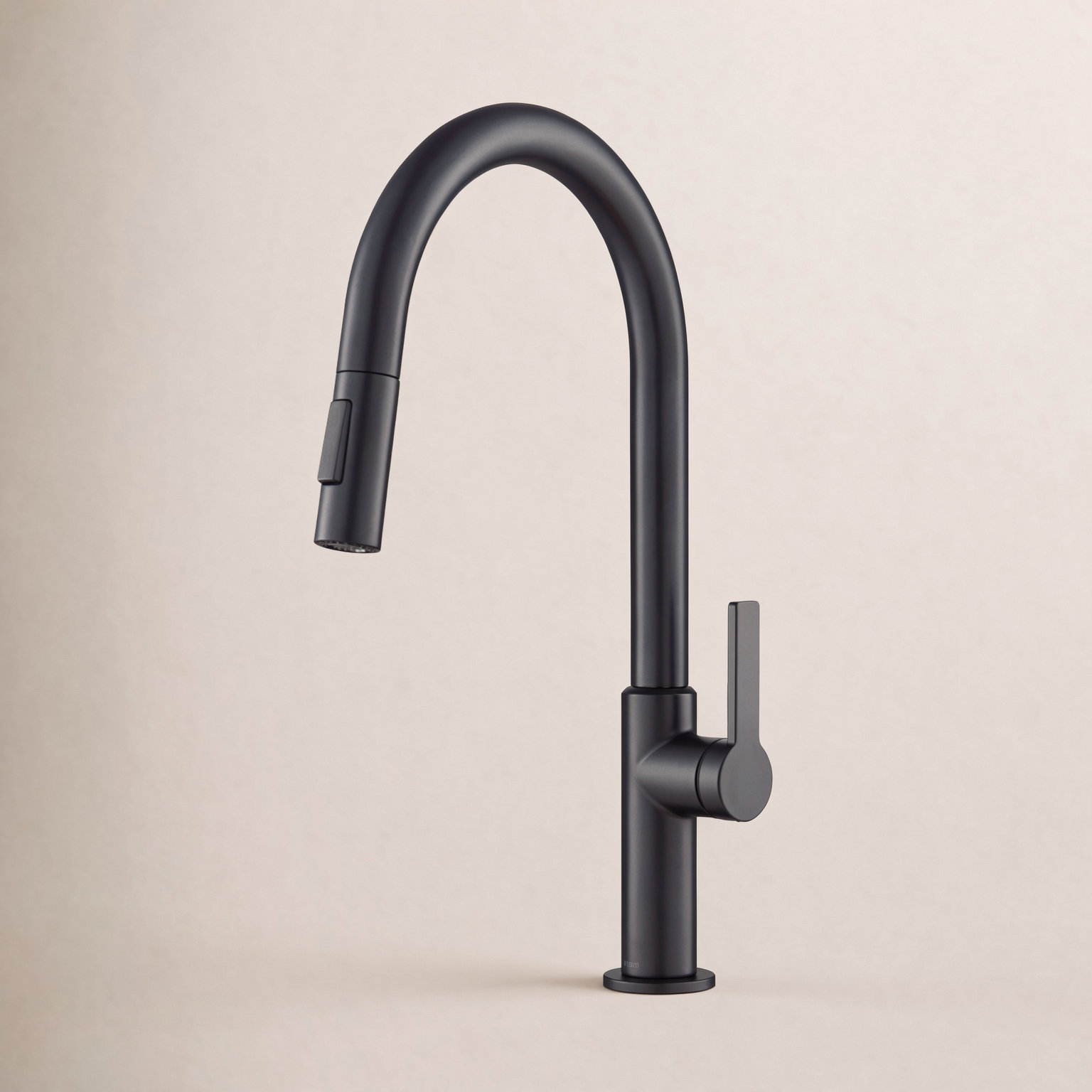 Kraus Oletto Pull-Down Kitchen Faucet, Matte Black
