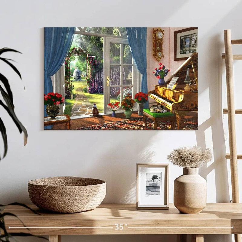 Lilie Room View, 16" H x 24" W