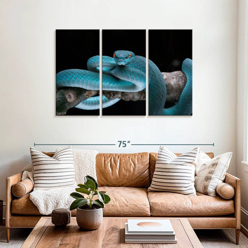 Brampt Snake On Branch, 36" H x 57" W