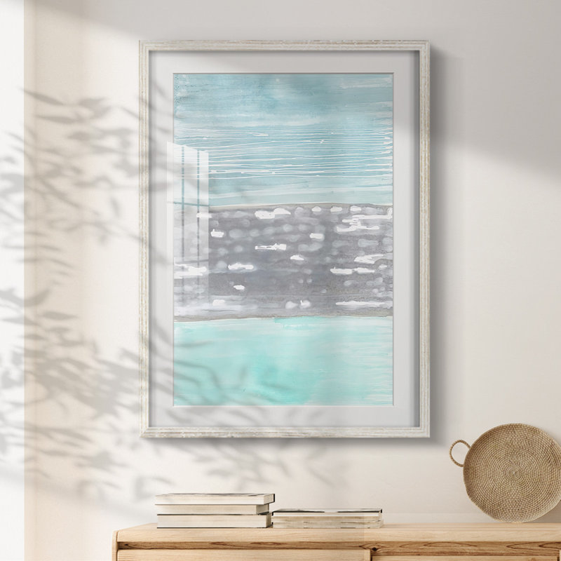 Hydrusphere, reproduction encadrée, H 19,5 po x l 16,5 po, Blanc