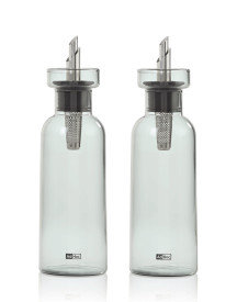 AdHoc Oil /& Vinegar Dispenser Aromapour Grey 10oz (set of 2)