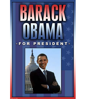 " Barack Obama For President " by Wilbur Pierce