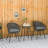 Round 3 - Piece 2 - Person Rattan Outdoor Bistro Set