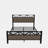 Full Size Bed Frame,Easy Assembly, Brown