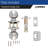 Brinks Raleigh Series Passage Transitional Ball Knob-104320821