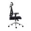 Chaise de bureau en maille vraiment ergonomique avec appui-tête et soutien lombaire