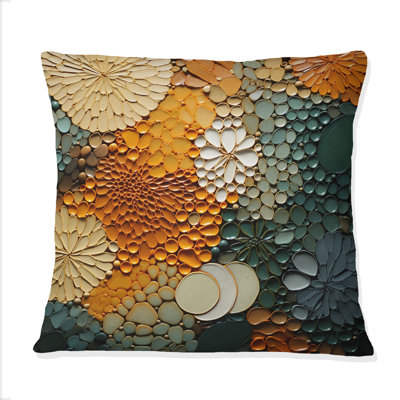Coussin Hardedge Art Earthy Euphony VI - Hard Edge