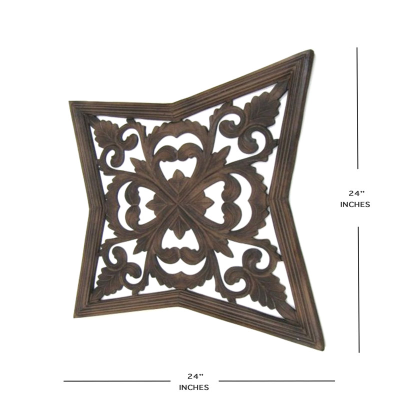 Diviseur de chambre 2pi abstrait sculpté