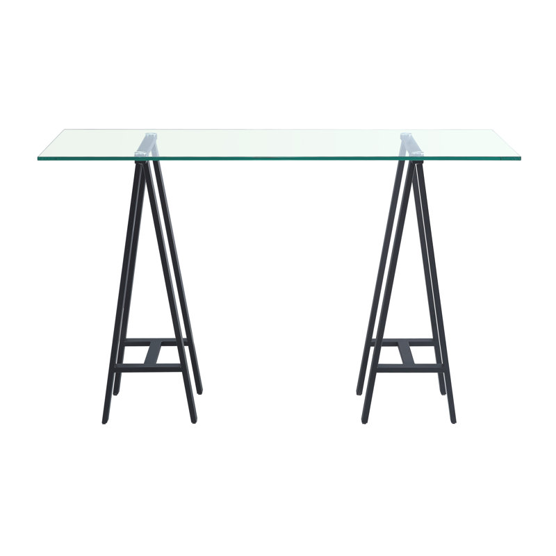 Grovebury 120cm Glass Console Table