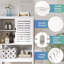 Hedia Freestanding Over The Toilet Storage-385772504