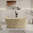59'' Freestanding Soaking Terrazzo Bathtub