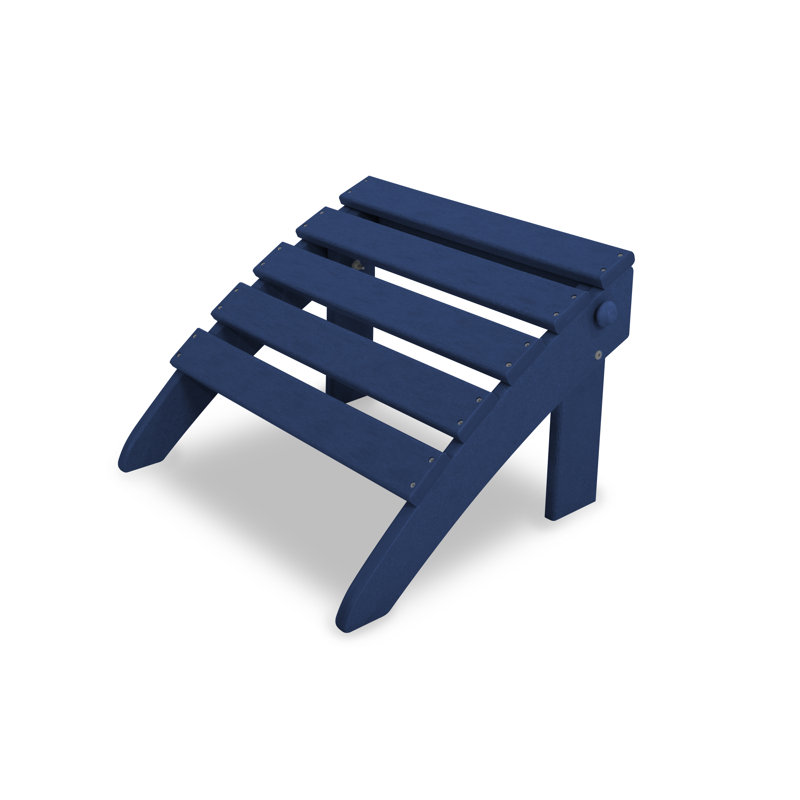 Repose-pieds pliant POLYWOOD Classics Classics, Marine