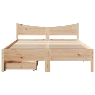 Solid Wood Bed