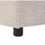 86,6 po Canapé modulaire Canapé modulaire Canapé-lit avec canapé en forme de L avec un repose-pieds mobile et deux ports USB pour le salon (ancien SKU: N719S001680A), beige-751920008